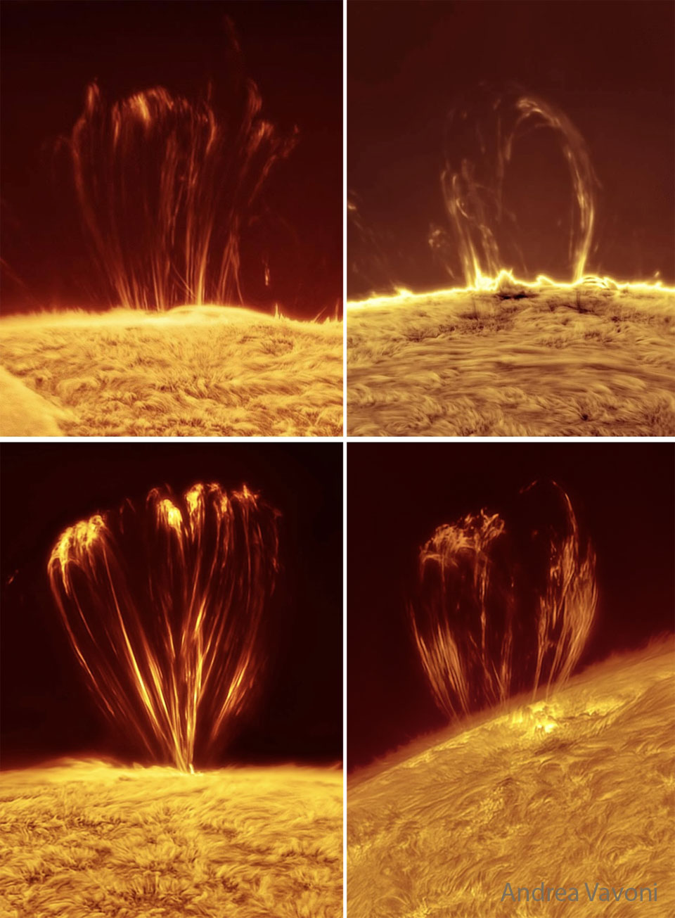 Coronal Loops on the Sun - Koronální smyčky na Slunci