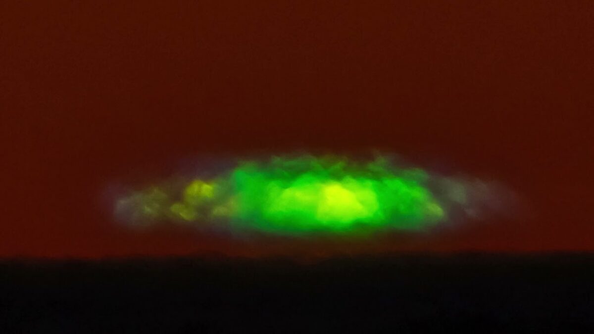 Video of a Green Flash