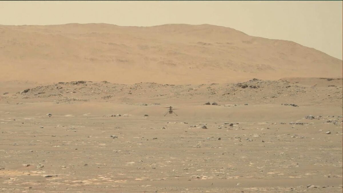 Ingenuity: First Flight over Mars 