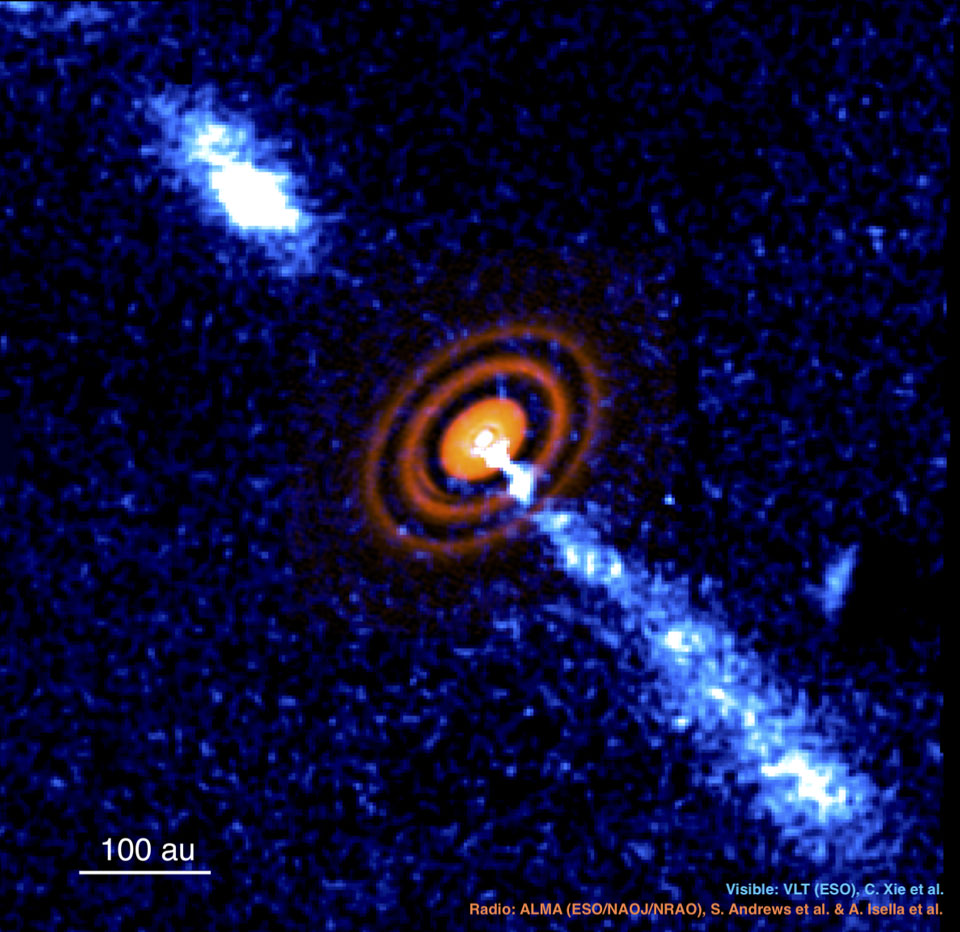 HD 163296: Jet from a Star in Formation 
