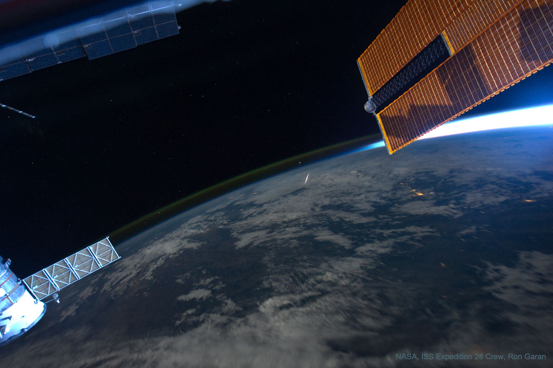 A Perseid Below 